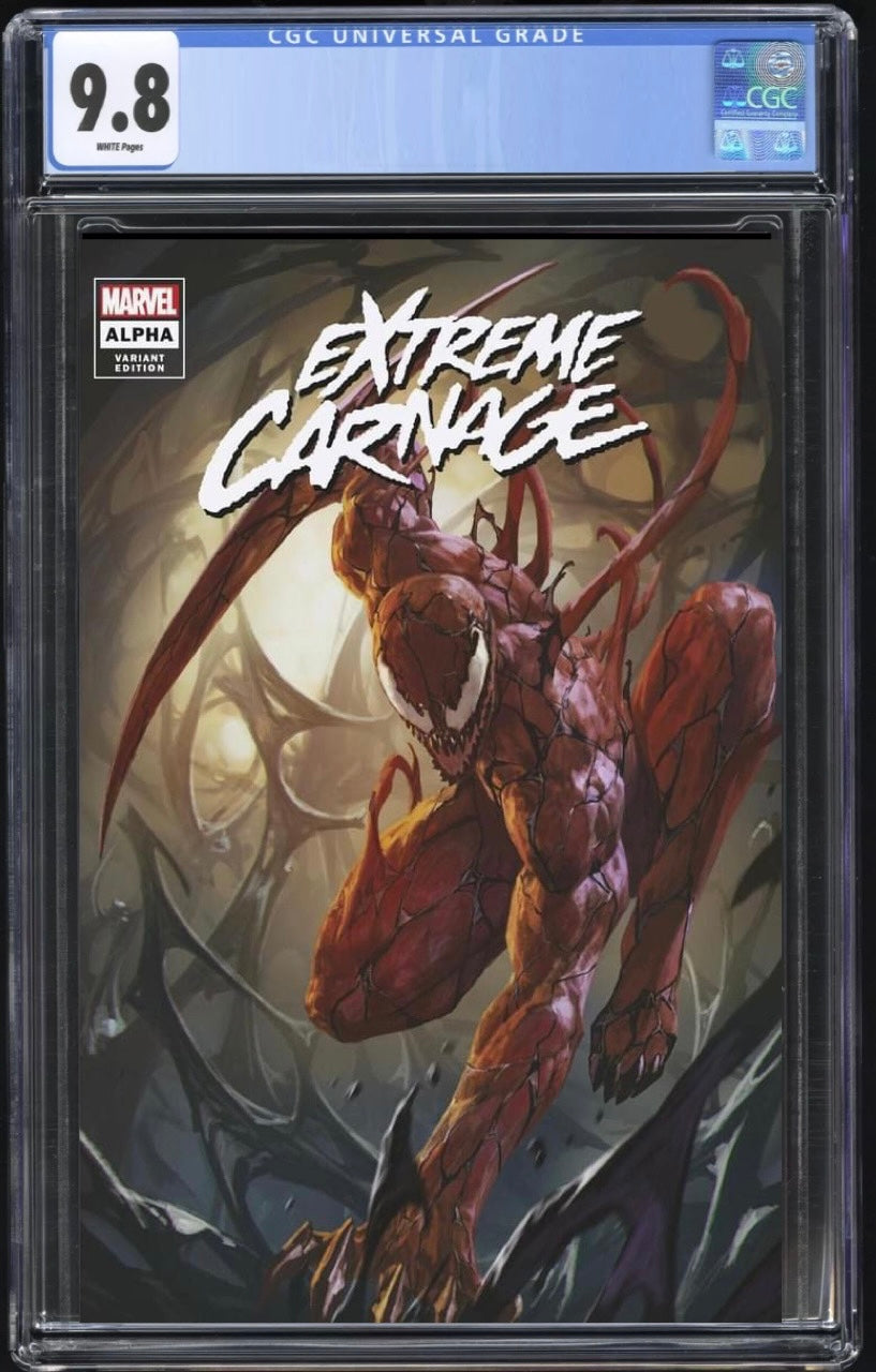 Extreme Carnage Alpha #1 Skan Trade Dress CGC 9.8