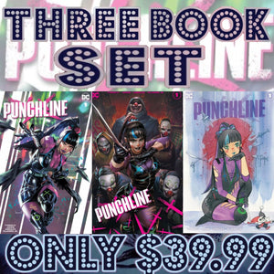 Punchline Special #1 Three Book Team Variant Set