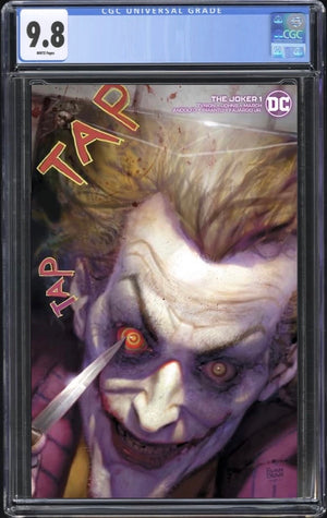Joker #1 Ryan Brown Minimal Trade / Virgin CGC 9.8