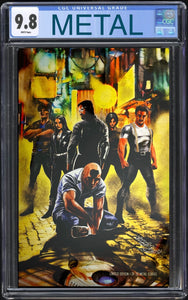 Suicide Jockeys #1 Salgado Garner Metal CGC 9.8