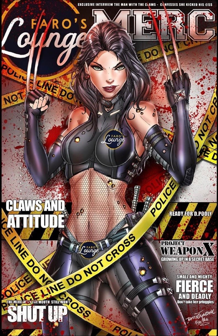 Faro’s Lounge X-23 MERC Cosplay