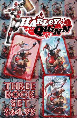 Harley Quinn 75 Kendrick Lim 3 Book Set