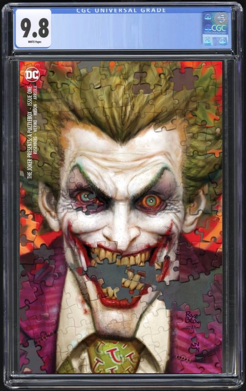 Joker Presents A Puzzlebox #1 Minimal CGC 9.8