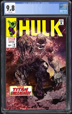 Hulk #6 Turini Trade Dress CGC 9.8