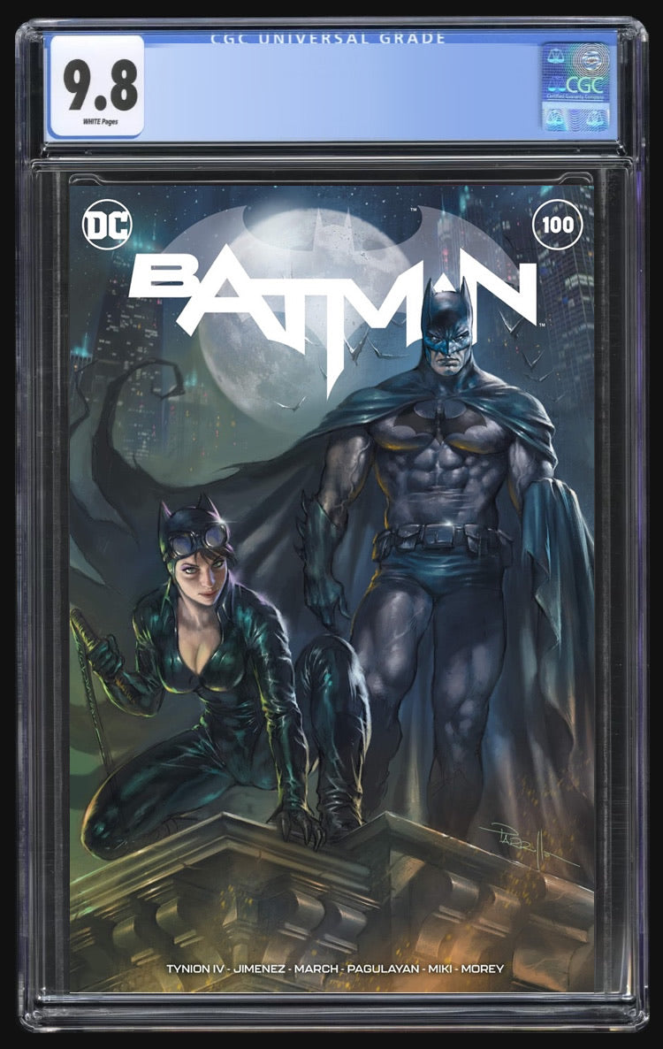 Batman 100 Parrillo Trade Dress CGC 9.8