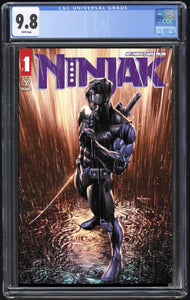 Ninjak #1 Mico Suayan Trade Dress CGC 9.8