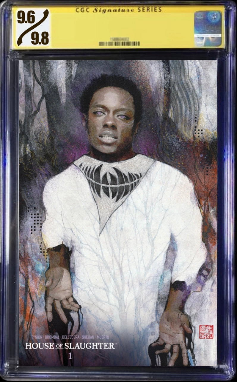 House of Slaughter #1 Zu Orzu Trade Dress CGC Signature
