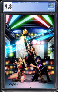 Over the Ropes #1 Jimbo Salgado Virgin CGC 9.8