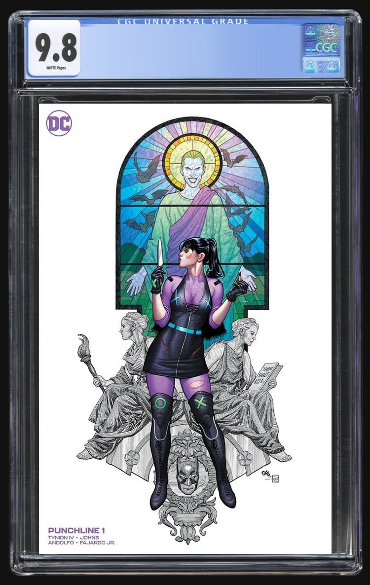 Punchline Special #1 Cho White Minimal Trade CGC 9.8