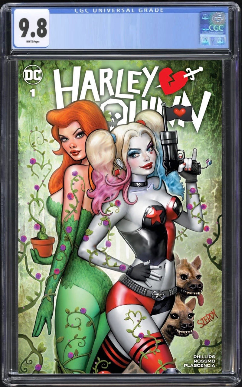 Harley Quinn #1 Szerdy Trade Dress CGC 9.8