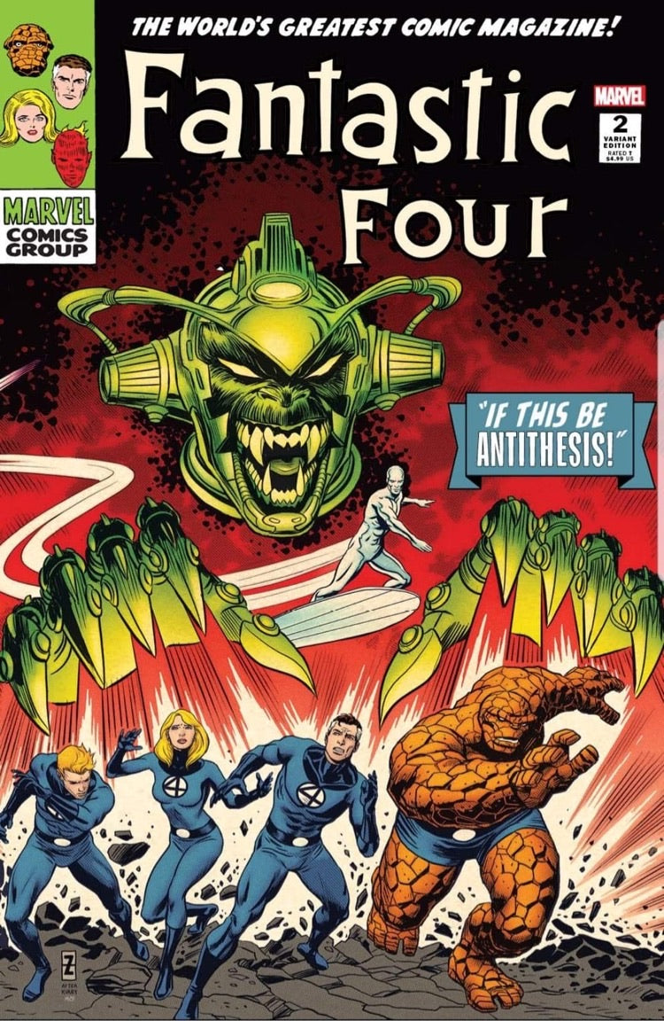 Fantastic Four Antithesis #2 Zircher Trade Dress