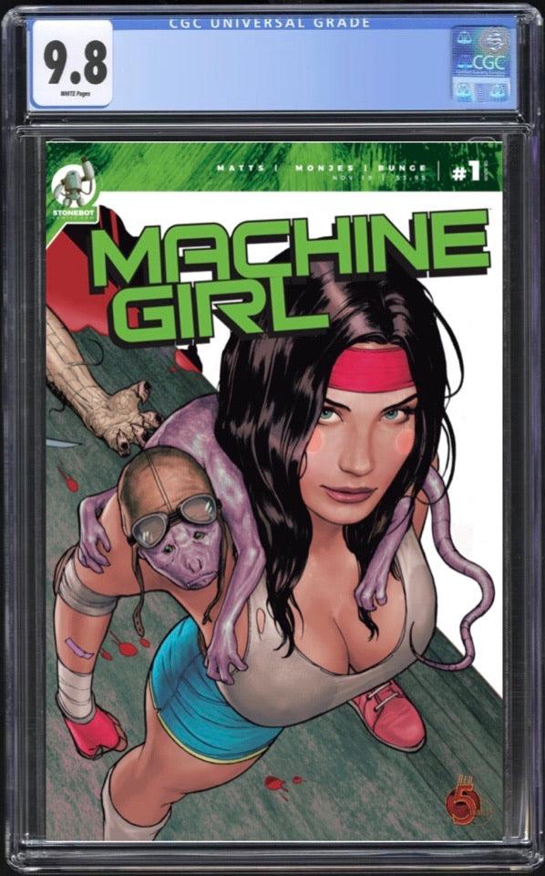 Machine Girl #1 Trade Dress CGC 9.8