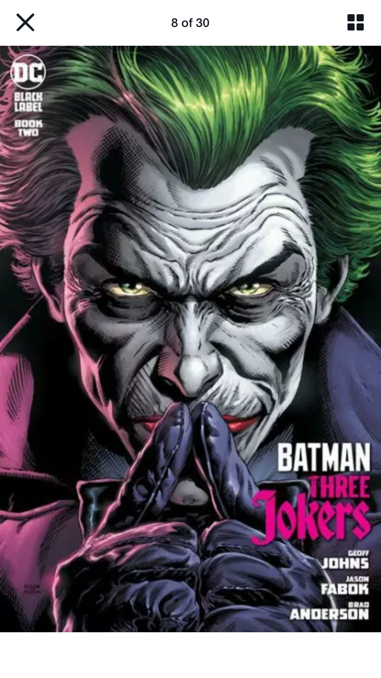 Batman Three Jokers #2 5 Book Set