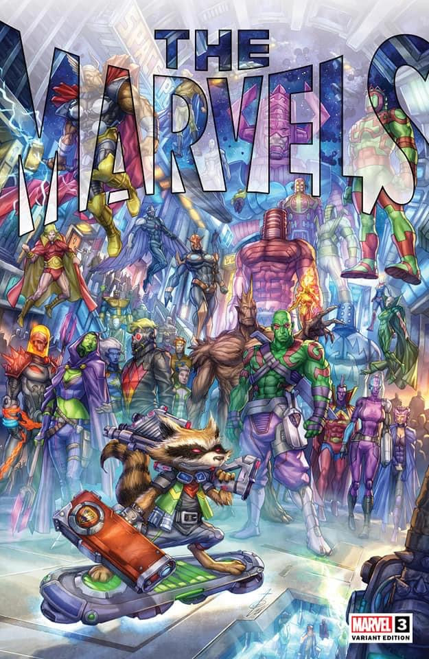 The Marvels #3 Alan Quah Trade Dress
