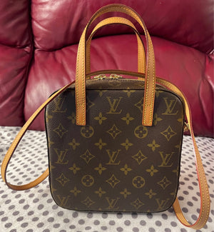 Louis Vuitton Monogram Spontini 2 Way Hand Bag AR0061