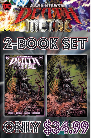 Dark Nights Death Metal #6 Kyle Holtz 2 Book Set