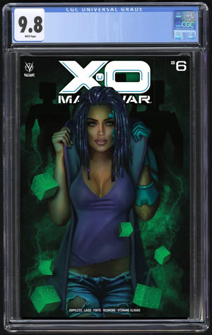 X-O Manowar #6 Piper Rudich Trade Dress CGC 9.8