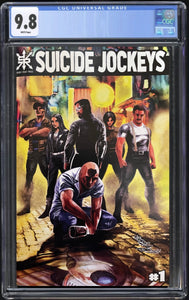 Suicide Jockeys #1 Salgado Garner Trade CGC 9.8