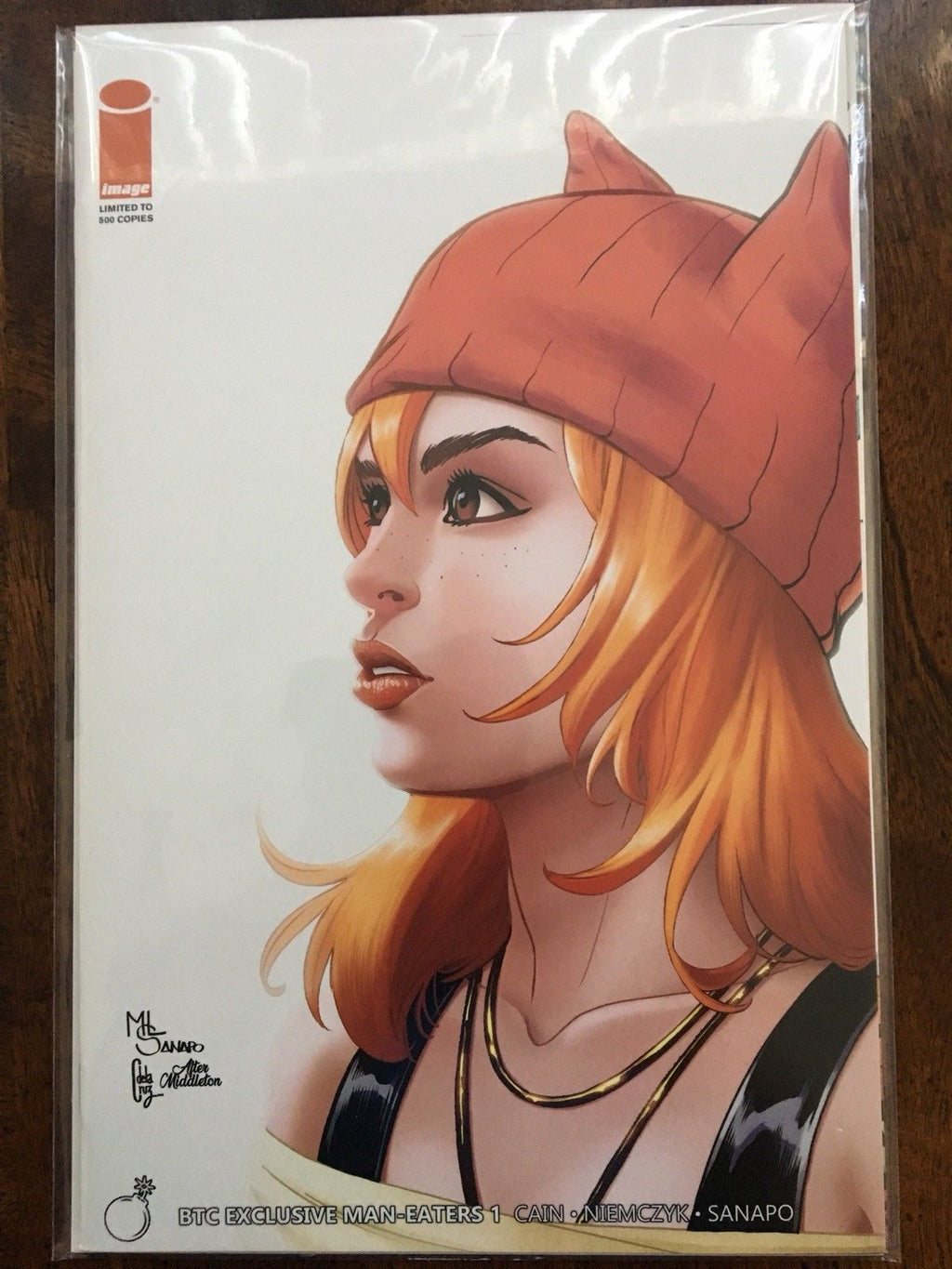 MAN-EATERS #1 BTC EXCLUSIVE LIMITED ONLY 500 COPIES BATGIRL #23 HOMAGE NM/MT 9.8