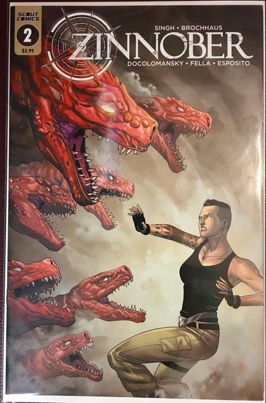 Zinnober #2 Thorsten Brochhaus & Ralf Singh 1st Printing Scout Comics